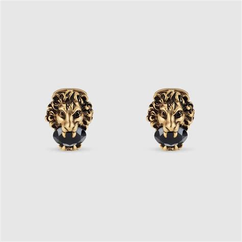 gucci cufflink|gucci cufflinks lion.